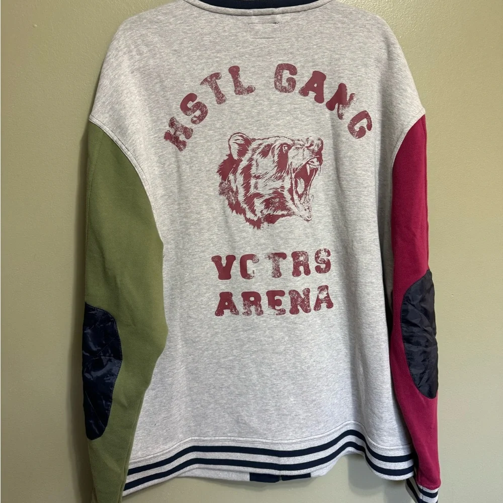 Hustle Gang Zip‎ Up Jacket, Size 3X